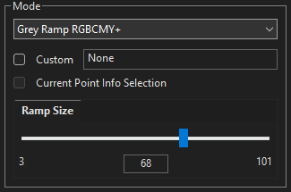 Characterisation Ramp Size