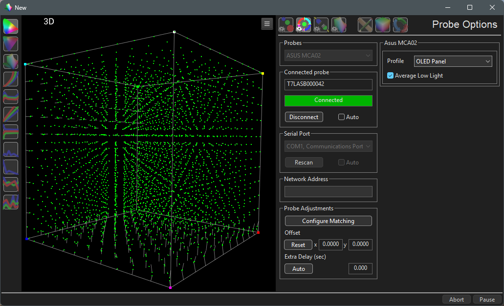 ASUS CaliContrO MCA02 Options