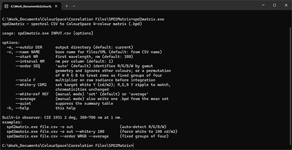 Correlation Files to Matrix Converter