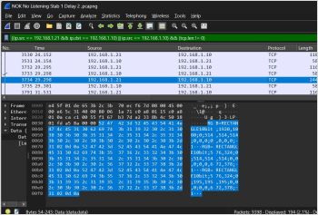 Tracing of the not listening case error